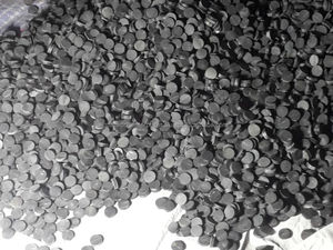 Buffalo Oxช่องว่างปุ่มคุณภาพสูงที่กําหนดเองรอบ 4 หลุม 4 หลุมฮอร์นเรซิ่นเย็บปุ่มแฟชั่น 4 หลุมปุ่มสําหรับเสื้อผ้า - Product Image 2