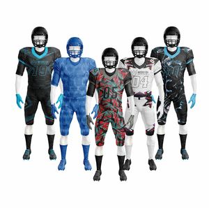 Vente en gros d'uniforme de football américain personnalisé Vêtements de football américain de haute qualité JERSEY de club de football américain - Product Image 1