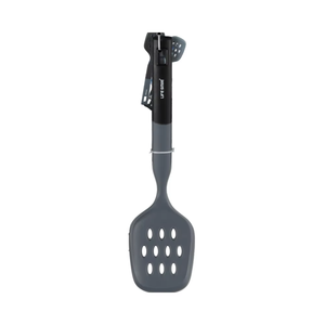 Spatule à fentes en silicone résistant à la chaleur avec manche en plastique, spatule de cuisine antiadhésive - Product Image 1