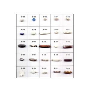 Nouveauté Perles d'os de haute qualité de 9 mm X 6 mm à 36 mm X 6 mm pour la fabrication de bijoux Emballage en vrac - Product Image 1