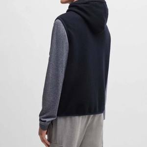 Vestes sans manches pour hommes avec logo et design personnalisés en gros Produit tendance Léger et confortable Gilet matelassé pour hommes - Product Image 4