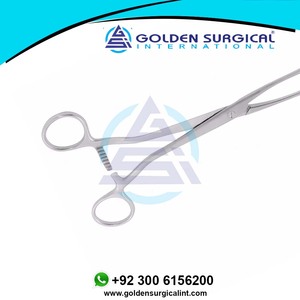 Pinces à éponges Kelly, instruments gynécologiques pour saisir les tissus et les polypes utérins, 320 mm - Product Image 4