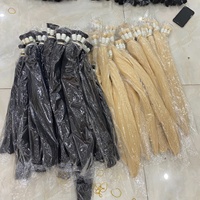 Pas de perte, pas de fibres synthétiques, cheveux Remy bruts en vrac, couleur naturelle, cheveux brésiliens, non traités, vierges