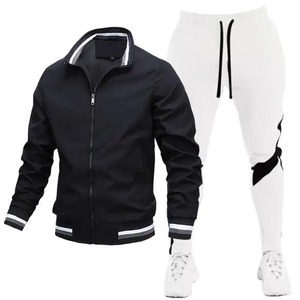 Survêtement Slim Fit sur mesure pour hommes vêtements de sport d'hiver avec un nouveau design personnalisé en polaire unie pour adultes - Product Image 6