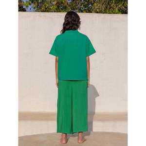 ชุดเซ็ต 2 ชิ้นลำลองทรงหลวมสำหรับผู้หญิง รุ่น Mia Green สำหรับฤดูใบไม้ร่วง - Product Image 6