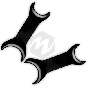 Black Coated Autoclavable Manual Dental Mouth Opener Double Sided Stainless Steel Lip Cheek Retractor Posterior Medic - Product Image 2