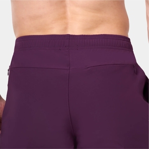 Pantalon de jogging pour hommes avec logo personnalisé en gros avec ceinture élastique pantalon de survêtement tie-dye de couleur unie - Product Image 4