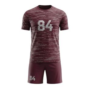 Conjunto de Uniforme de Fútbol Personalizado 77, Diseño de Salpicaduras Azules, Sublimado, Transpirable, Ropa Deportiva para Equipo - Product Image 5