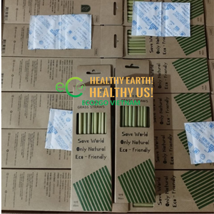 Hot2025! High Quality 100% Eco Friendly Grass <b>Straws</b> Drinking/ Grass <b>Straws</b> Vietnam <b>for</b> <b>Sale</b> From Eco2go Vietnam - Product Image 2