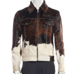Veste en cuir de vachette élégante faite à la main Veste en cuir personnalisée artisanale et réaliste Veste de moto pour femmes - Product Image 1