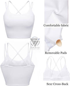 Camisetas cortas de algodón en blanco liso informales de OEM con logotipo personalizado para mujer, camisetas cortas extragrandes de manga corta de verano para mujer - Product Image 6