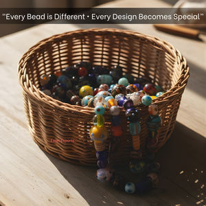 EXCEL EXPORTS Handmade <b>Crystal</b> Lampwork Glass Beads Multi Style <b>for</b> Fashion Jewelry Making Multi-Style Bead Mixes - Product Image 6