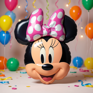 Globo de Aluminio de Minnie Mouse 53X66Cm Decoración de Fiesta Paquete de 2 Piezas - Product Image 3