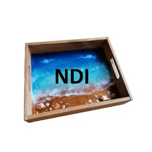 Nouvel arrivage Plateau en bois design pour la restauration Plateau de service pour mariages Serveur Plats Pâtes Pizza Snacks Ou Serveur de nourriture Article - Product Image 1