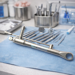 Llave Dinamométrica Manual de Acero Inoxidable para Implantes Dentales, Instrumento de Precisión para Colocación de Implantes - Product Image 6