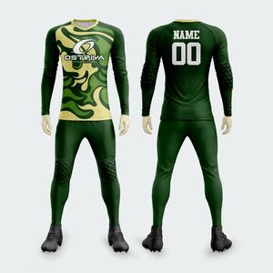 All Season Soccer Wear female <b>Goalkeeper</b> Uniform New Design 2026 sublimated long sleeve jersey with <b>shorts</b> - Product Image 6