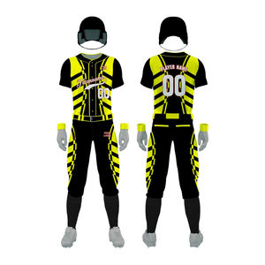 Uniforme de béisbol al mejor precio, novedad, ropa deportiva, uniforme de béisbol de tela de poliéster 100% - Product Image 4