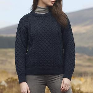 Pull en maille texturée moderne 100% coton de haute qualité anti-boulochage uni pour homme, col rond minimaliste, surdimensionné, streetwear - Product Image 2