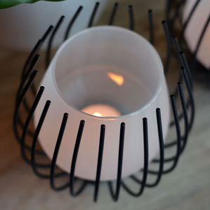 Unique Luxury Metal Tabletop Votive Holder Indoor & Outdoor <b>Tealight</b> Candle Holder Home Hotel Office Wedding Party Decoration - Product Image 2