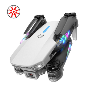 โดรนขนาดเล็กพับได้ขนาดมินิ HD 4K กล้องคู่ Prosumer RC ของเล่นโดรนถ่ายโอน WiFi ผลิตในประเทศจีน E88D มืออาชีพ - Product Image 1