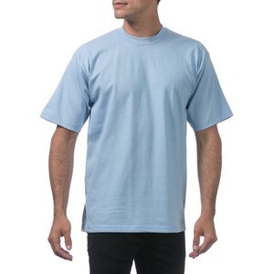 100% algodón pesado camiseta verano color sólido 230 G hombres blanco casual todo-fósforo cuello redondo otoño hombro manga corta - Product Image 5