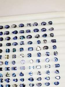 พลอยแทนซาไนต์ธรรมชาติ คัดเลือกอย่างดี คุณภาพ AAA ความเงางามเยี่ยม สวยงามมาก เหมาะสำหรับทำเครื่องประดับทุกชนิด - Product Image 5