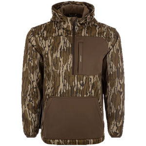 Sous-vêtement de chasse de qualité supérieure avec capuche et poche poitrine, qualité supérieure, OEM, sous-vêtement pour homme en laine mérinos - Product Image 1