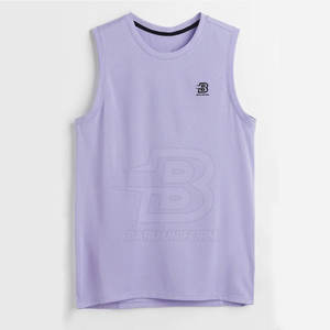 Débardeur léger et décontracté pour hommes pour l'été Grande taille pour l'extérieur Service OEM - Product Image 1