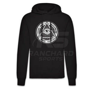 Sudadera con Capucha Masónica de Algodón con Diseño Elegante para Hombre, Sudadera Masónica Moderna e Informal con Símbolo de Logia - Product Image 1