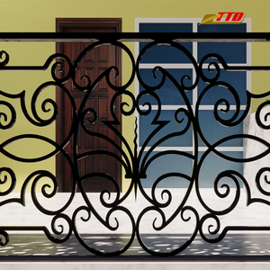 Balustrades en fer de balcon vietnamien fabriquées avec précision en utilisant des méthodes traditionnelles idéales pour l'exportation et la construction moderne - Product Image 3