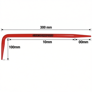 Tournevis promotionnels RENNSTEIG à manche coudé de 300 mm de longueur totale, avec tige de 10 mm et bras de 100 mm - Product Image 3