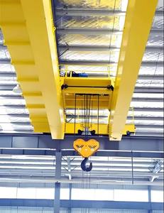 Pont roulant à double poutre de style européen avec PLC Alimentation CA 10 tonnes 20 tonnes 50 tonnes Service lourd - Product Image 5