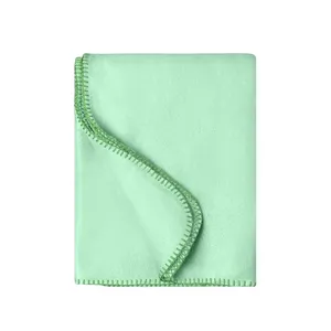 Couverture en polaire corail personnalisée 130x170 pour le merchandising - Product Image 2