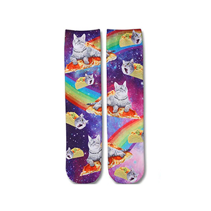 Calcetines deportivos informales de color naranja, calcetines OEM personalizados al por mayor, calcetines transpirables antideslizantes de algodón para hombres y mujeres - Product Image 5