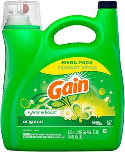 Gain Liquid Laundry Detergent, Original Scent, 154 oz <b>Bottle</b> - Product Image 5