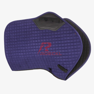 Tapis de selle de cheval anglais de haute qualité avec doublure en tissu durable matériau souple ajustement confortable pour l'entraînement prolongé - Product Image 6