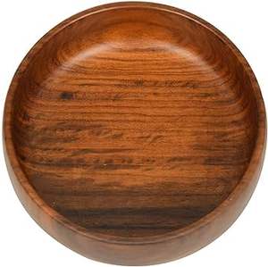 Tazón de madera moderno para servir para el hogar, Hotel, restaurante, decoración de boda, ensalada de frutas, vajilla, cuencos para servir ensalada y fruta - Product Image 3