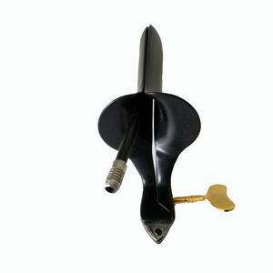 Pequeño espéculo Pederson con tubo de humo de acero inoxidable Fuente de alimentación manual recubierta LEEP - Product Image 5