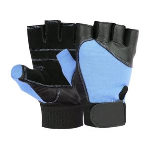 Guantes Deportivos de Media Palma Personalizables de Primera Calidad para Mujer, Guantes de Cuero para Levantamiento de Pesas, Gimnasio y Fitness - Product Image 2