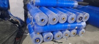 Rouleaux de bâche PE unie personnalisable – Diverses options de grammage et de couleur – Imperméable, stabilisé aux UV, tissé robuste, résistant aux déchirures