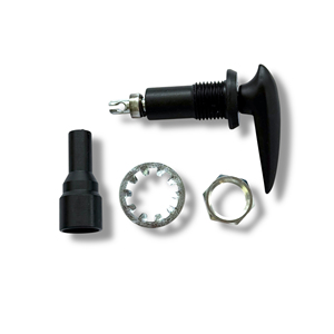 Palanca de estrangulación Lambretta DL + J50 Special - Negra - Product Image 1