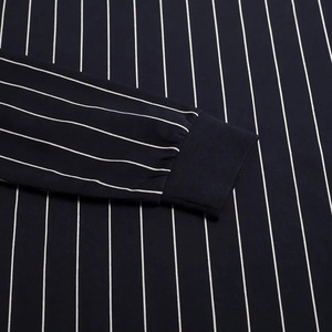 Sudaderas Personalizadas con Diseño de Rayas para Hombre, Cuello Redondo, Estilo Nuevo 2025, Sudadera de Manga Larga de Algodón Transpirable para Hombre - Product Image 5