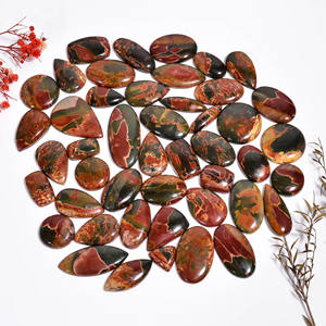 Hermosa Natural Cherry Creek Jasper Piedra preciosa Cabujón Piedra preciosa Venta al por mayor Lote Mezcla Forma y Piedra preciosa natural para la fabricación de joyas - Product Image 3