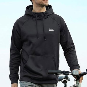 Performance Men's Winter Gym Fitness Hoodies Regular Fit Solid Pattern Fleece Stretchable Design for Training Sessions - Product Image 3