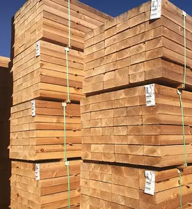 Tablones de pino blanco de construcción de la mejor calidad al por mayor Madera de pino natural