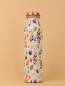 Botella de cobre hecha a mano, esmalte impreso colorido personalizado, mejora pura y de personalidad para agua hirviendo - Product Image 3