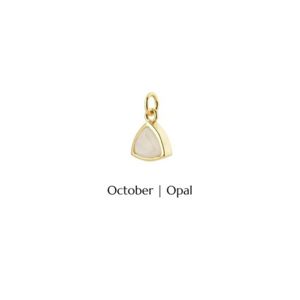 Colgante de piedras preciosas con forma de trillón de cuarzo rosa-Colgante de bisel chapado en oro de Plata de Ley 925, abalorio pequeño de piedras preciosas facetadas - Product Image 6