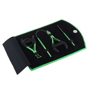 Kit d'application d'extensions capillaires de luxe rose avec pinces de pose et de retrait en acier inoxydable pour salon - Product Image 5