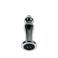 Jouet sexuel pour femmes, plug anal perlé, vibrateur à télécommande - Plug anal double bulbe, étanche IPX7, 3 vitesses, 7 modes, 2 tailles