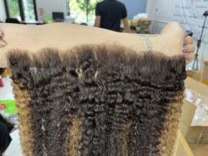 Extensions de cheveux vierges de haute qualité 13x4 point culminant birman pour dentelle frontale cheveux humains néo-zélandais 100% Remy haute brillance douceur - Product Image 4